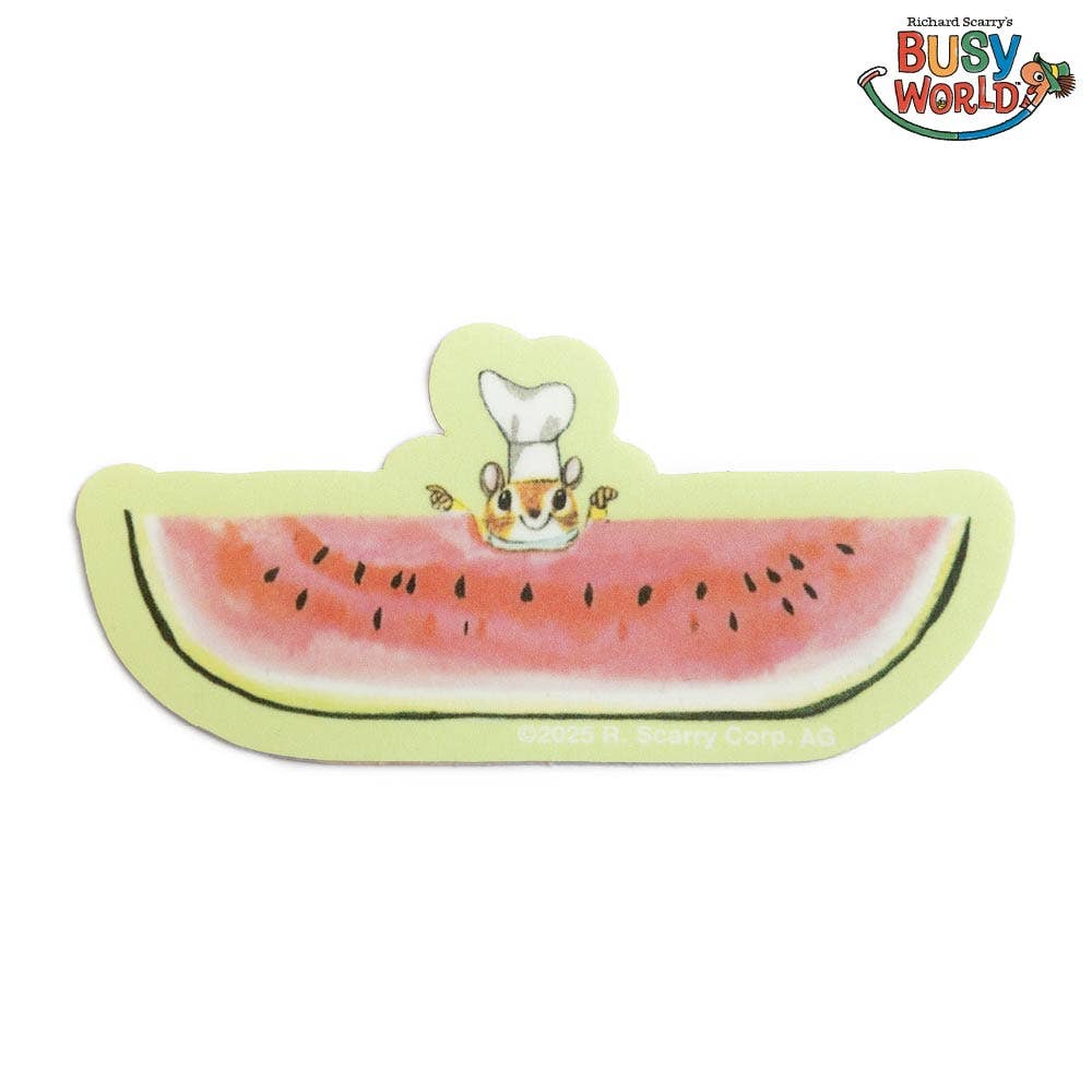 3P4 x Richard Scarry® - Watermelon Sticker