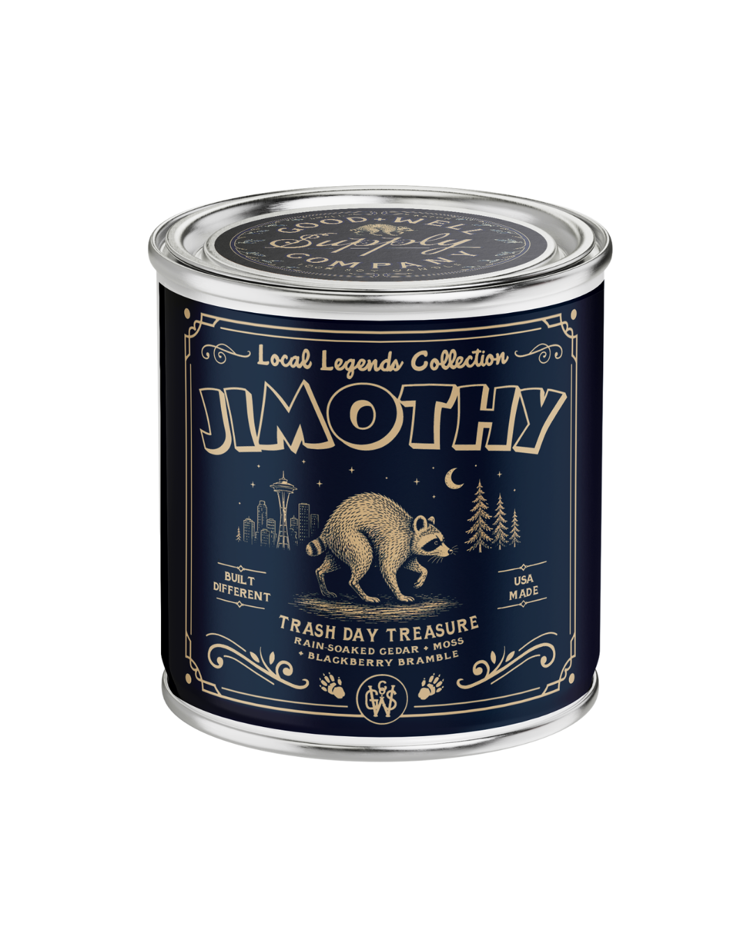 Jimothy Soy Candle - Limited Run Series: 1/2 Pint / Cotton Wick