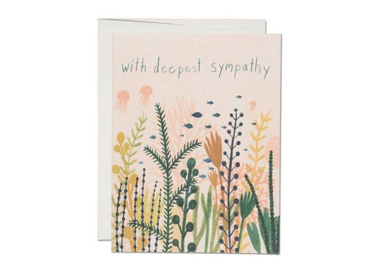 With Deepest Sympathy greeting card
