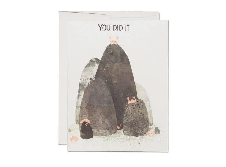 Crabs congratulations card