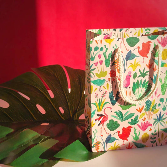 Colorful Birds Bag