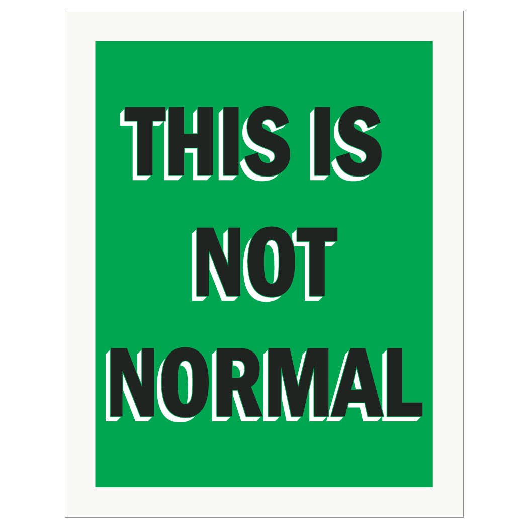 This Is Not Normal Magnet