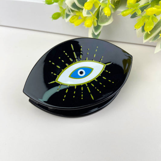 Evil Eye Hair Claw Clip
