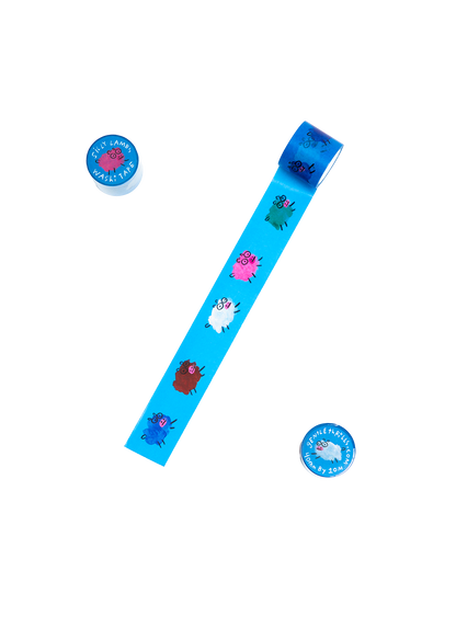 Silly lambs washi tape