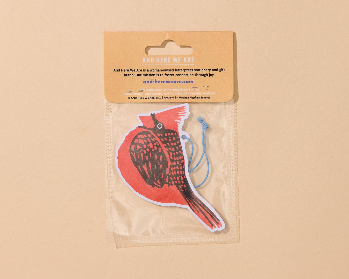 Air Freshener—Cardinal—Lemongrass Scent