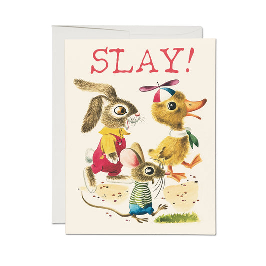 Richard Scarry Slay Buddies card
