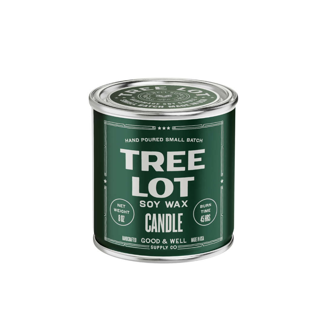Tree Lot Soy Candle - 1/2 Pint / Cotton Wick
