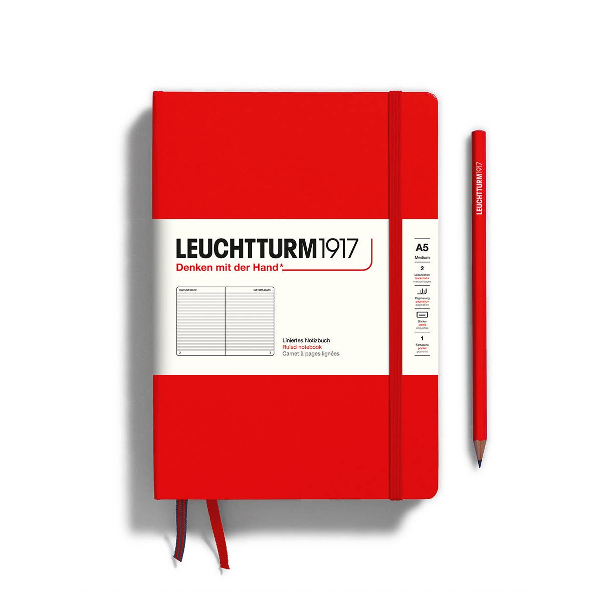 Notebooks - Medium (A5): Ink / Hardcover / Dotted
