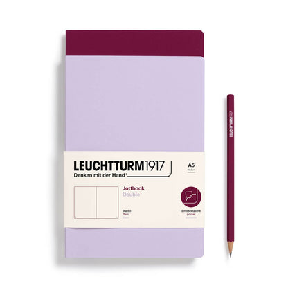 Jottbook A5 - Pack of 2: Lemon & Rising Sun / Medium / Plain