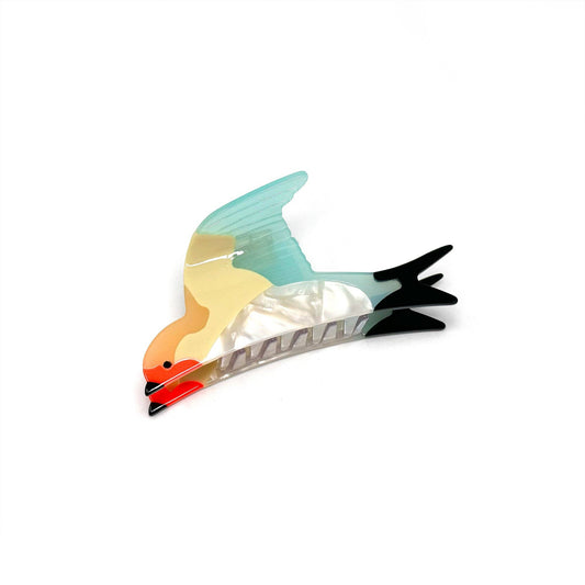 Swallow-Tailed Bird Hair Claw Clip – Nature-Inspired & Whims