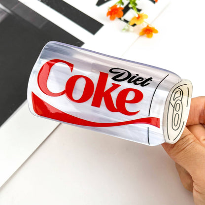 Diet Cola Can Hair Claw Clip