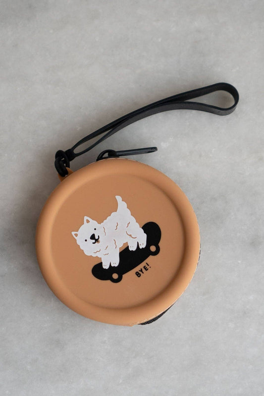 Sk8 Dawg- Zipper Coin Pouch