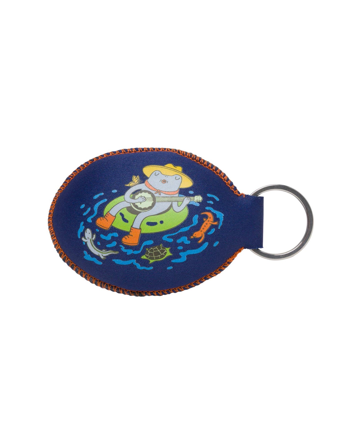 River Daze Boat Floaty Keychain 2 Pack: Multi Color / One Size