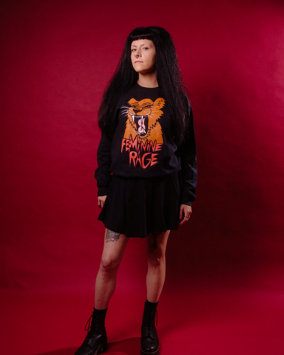 Feminine Rage Crewneck Sweatshirt