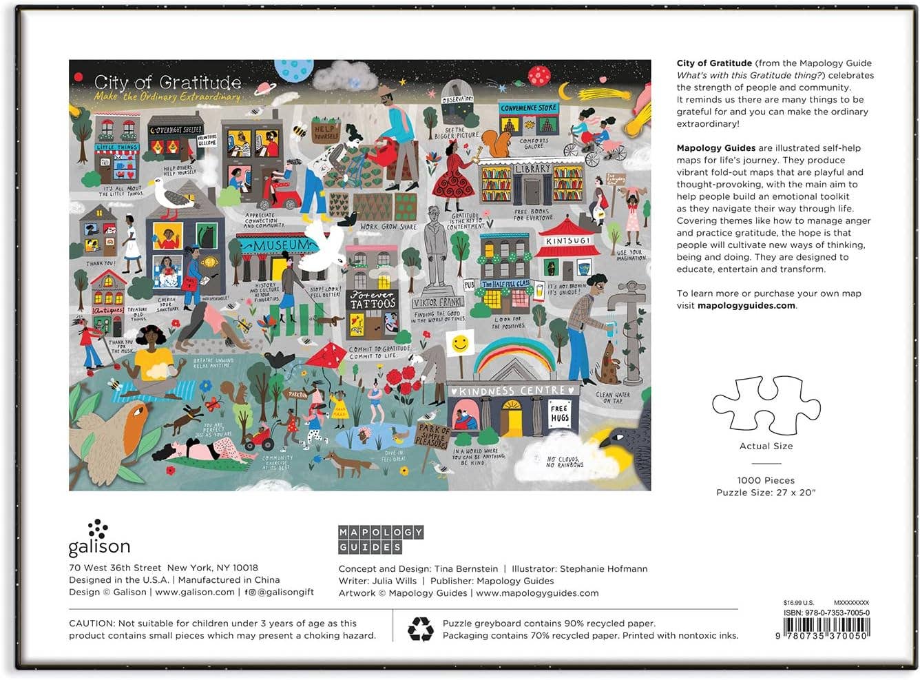 City of Gratitude 1000 Piece Puzzle