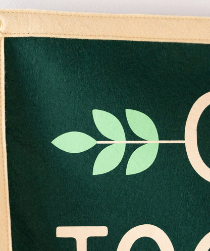 Grow Together Not Apart Camp Flag