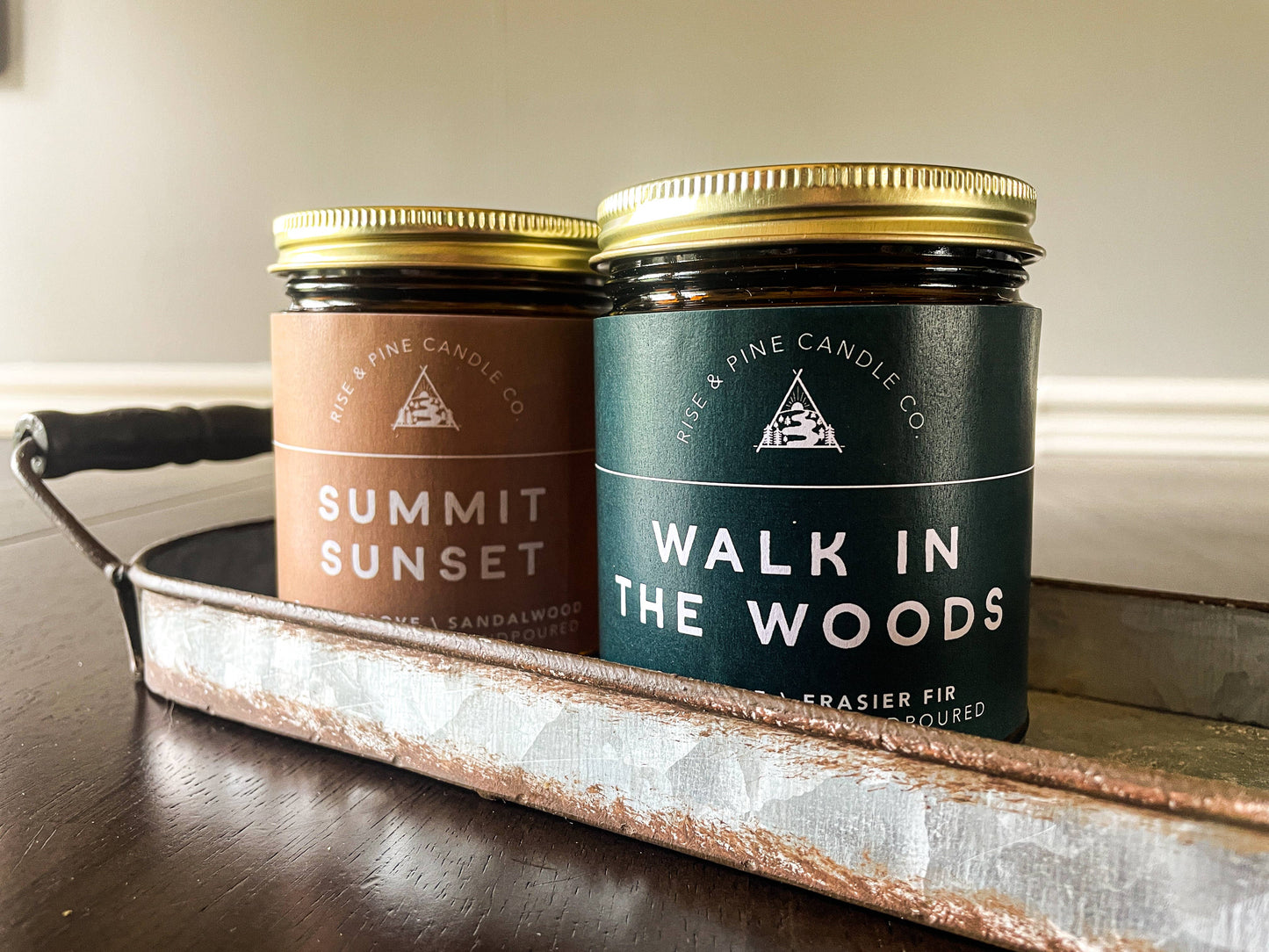 Pine & Campfire Soy Wax Candle - 9oz