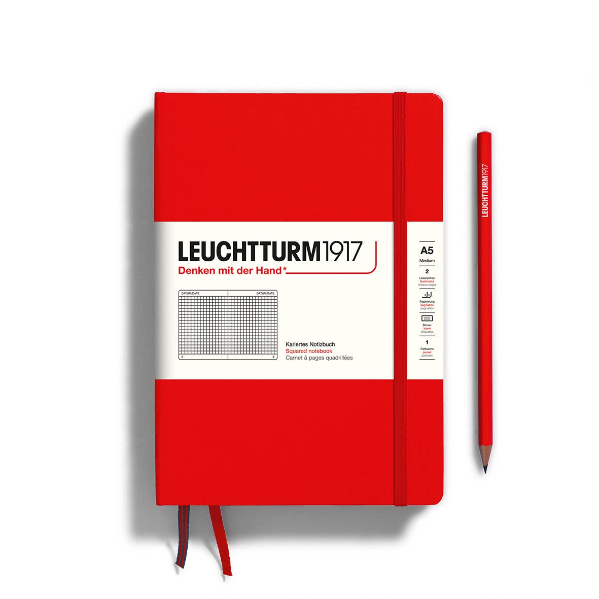 Notebooks - Medium (A5): Ink / Hardcover / Dotted