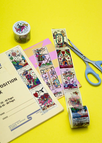 Cowgirl tarot washi tape