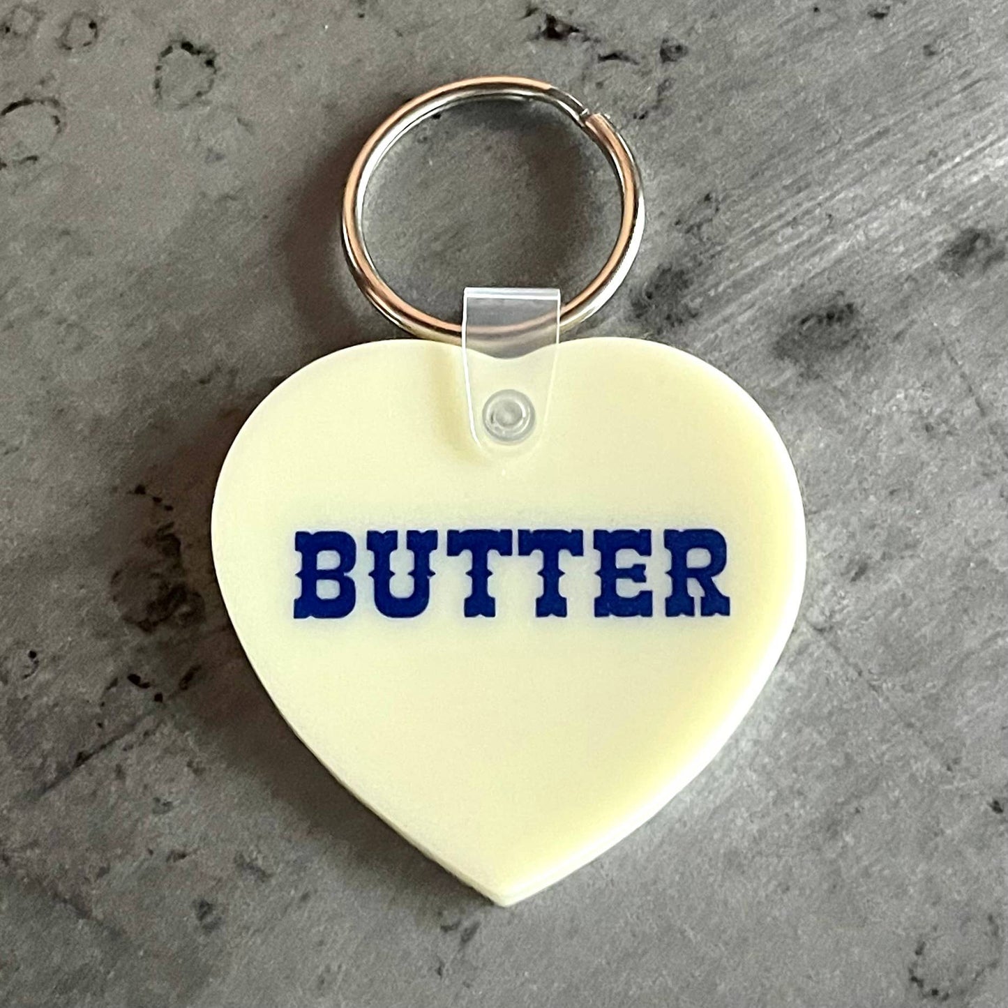 Butter heart Keychain