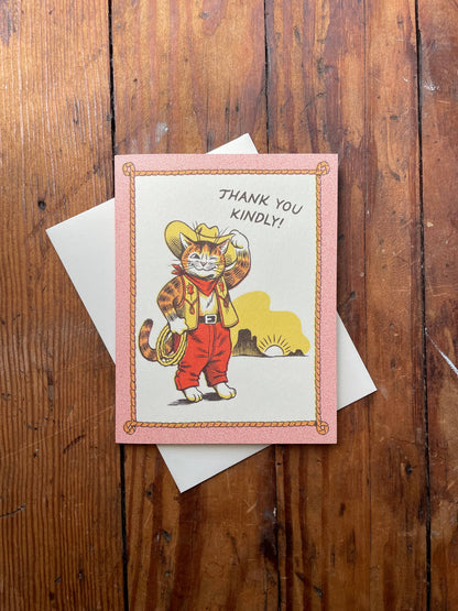 Thank You Kindly Card