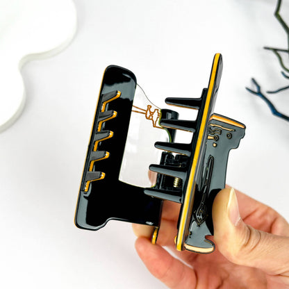 Vintage Sewing Machine Hair Claw Clip