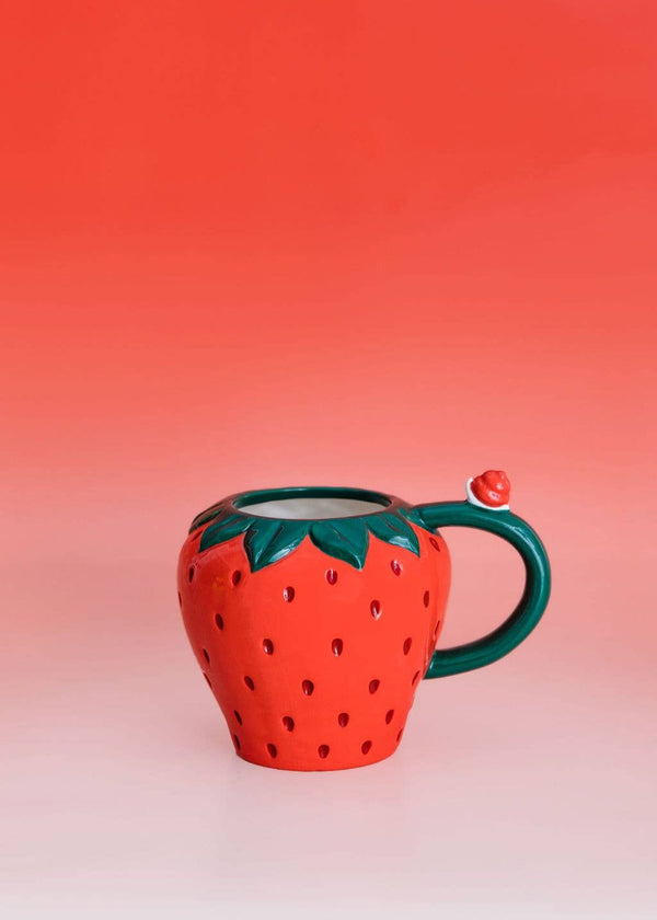 Strawberry Ceramic Mug