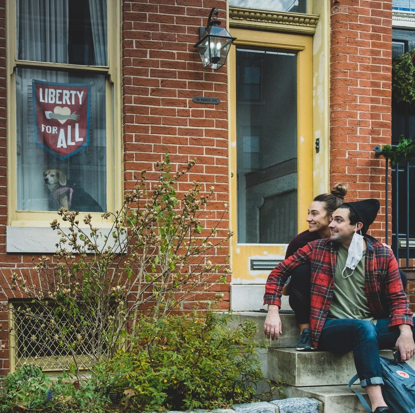 Liberty For All Camp Flag • Chrome Yellow x Office of Brothers x Oxford Pennant Original