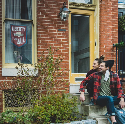 Liberty For All Camp Flag • Chrome Yellow x Office of Brothers x Oxford Pennant Original