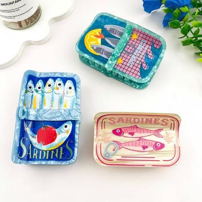Sardines Hair Claw Clip
