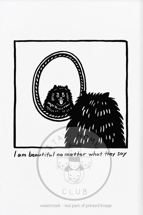 Daily Affirmation Print: Small - 8" x 10"