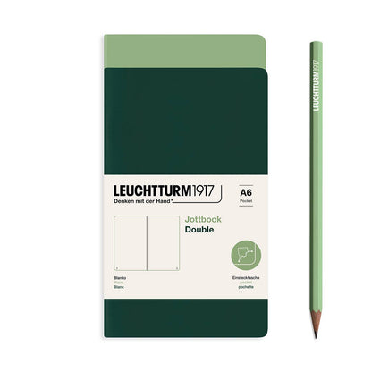 Jottbook A5 - Pack of 2: Lemon & Rising Sun / Medium / Plain