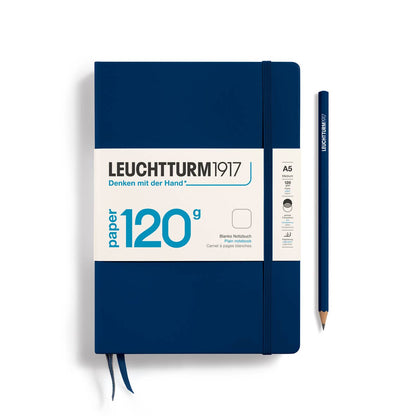 120g Notebook Edition, Medium, 203 p.: Navy / Dotted