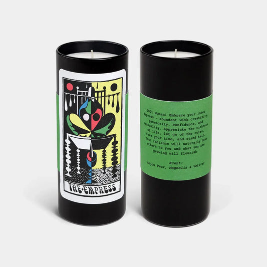 Tarot The Empress Candle - 6" Tall & 60Hr Burn, Scented