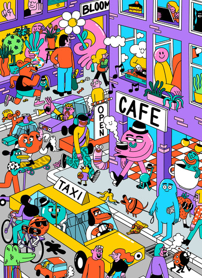 City Vibes | 1,000 Piece Puzzle