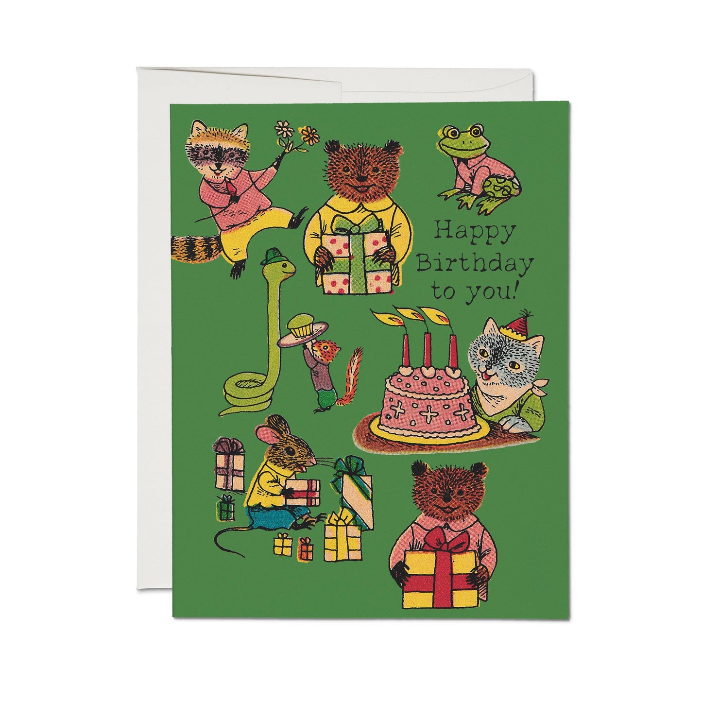 Critter Wishes greeting card