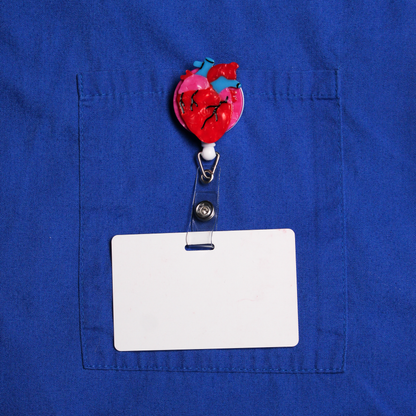 Anatomical Heart Badge Reel