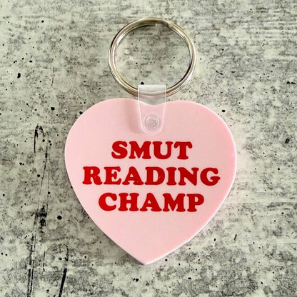 Smut Reading champ Keychain