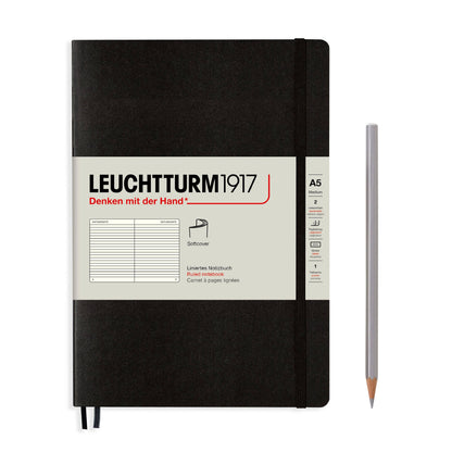 Notebooks - Medium (A5): Ink / Hardcover / Dotted