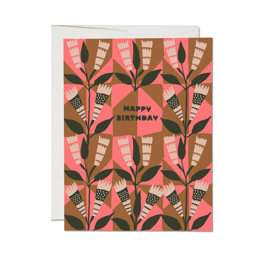 Neapolitan Flowers greeting card