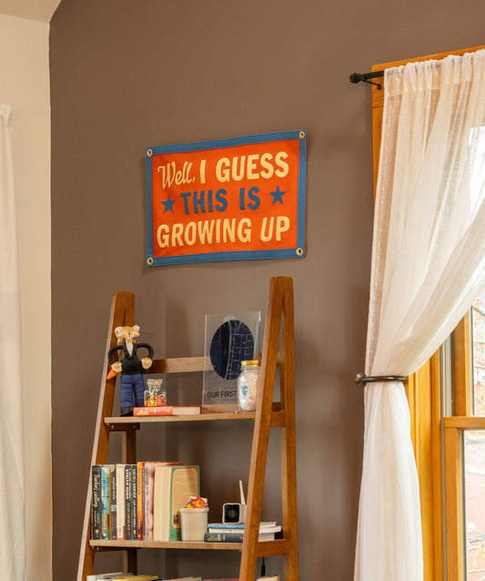 Well, I Guess This Is Growing Up Camp Flag • Blink-182 x Oxford Pennant