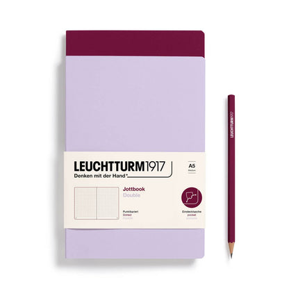 Jottbook A5 - Pack of 2: Lemon & Rising Sun / Medium / Plain
