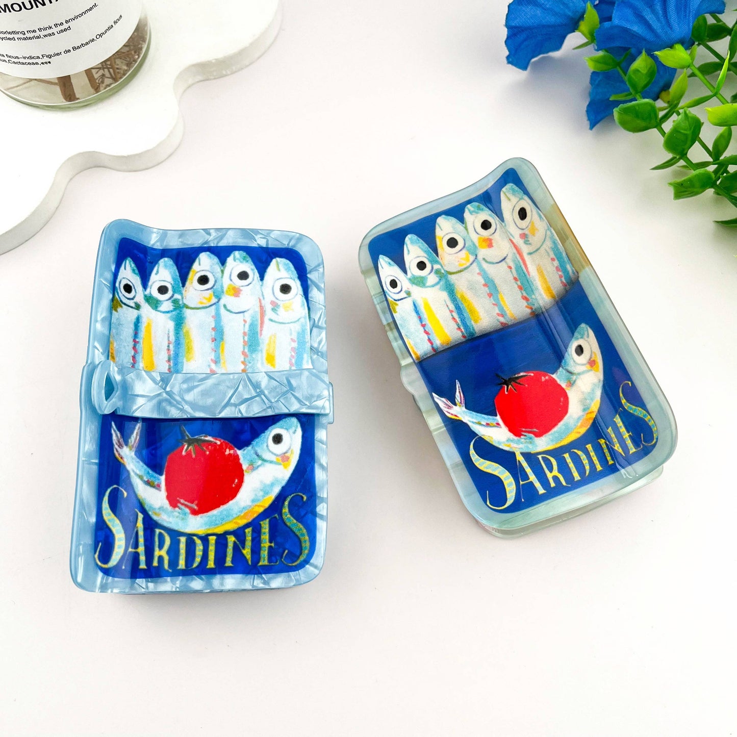 Sardines Hair Claw Clip