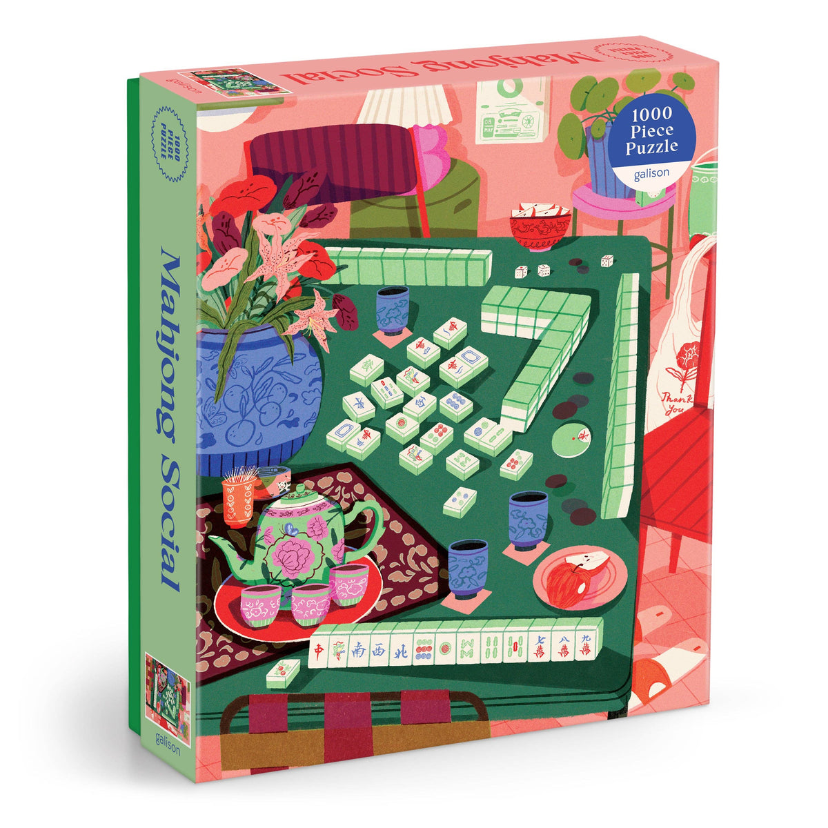 Mahjong Social 1000 Piece Puzzle