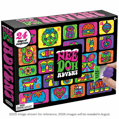 Official NeeDoh Squishmas 2026 Holiday Advent Calendar