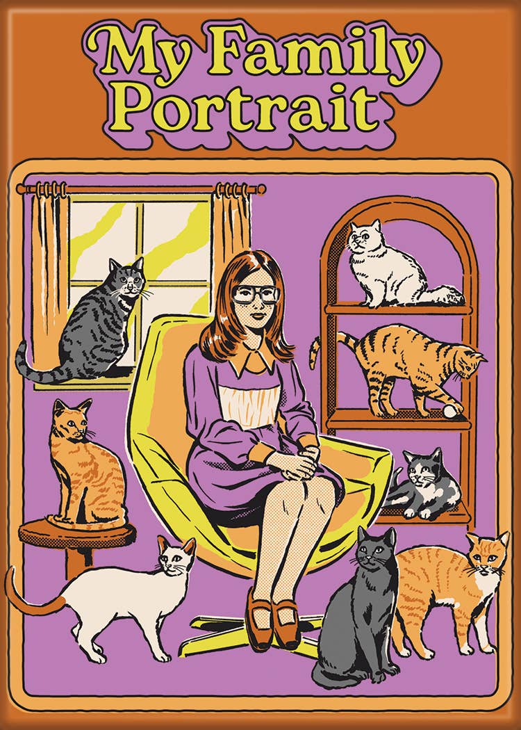 Family Portrait Magnet