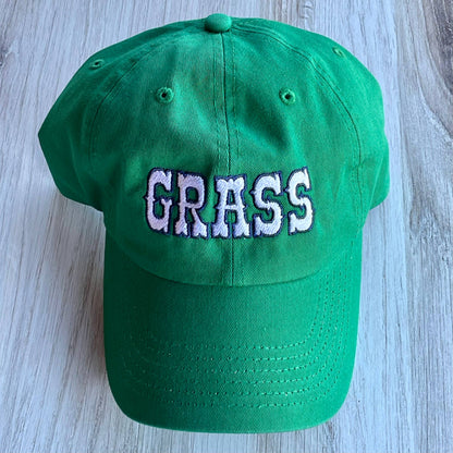Grass Baseball Unisex Dad Hat