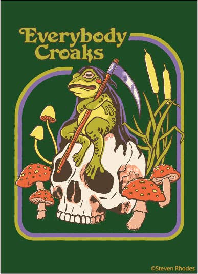 Everybody croaks Magnet