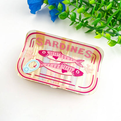 Sardines Hair Claw Clip