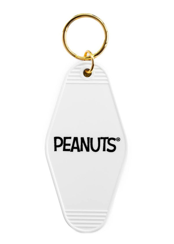 3P4 x Peanuts® - Classic Snoopy Key Tag (White)